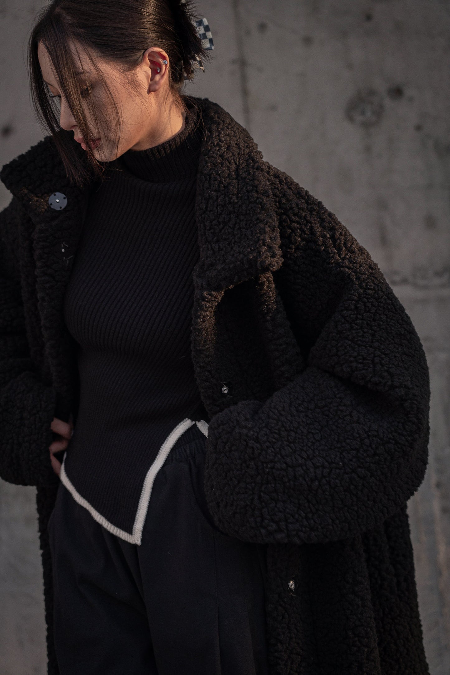 Long Sherpa Coat