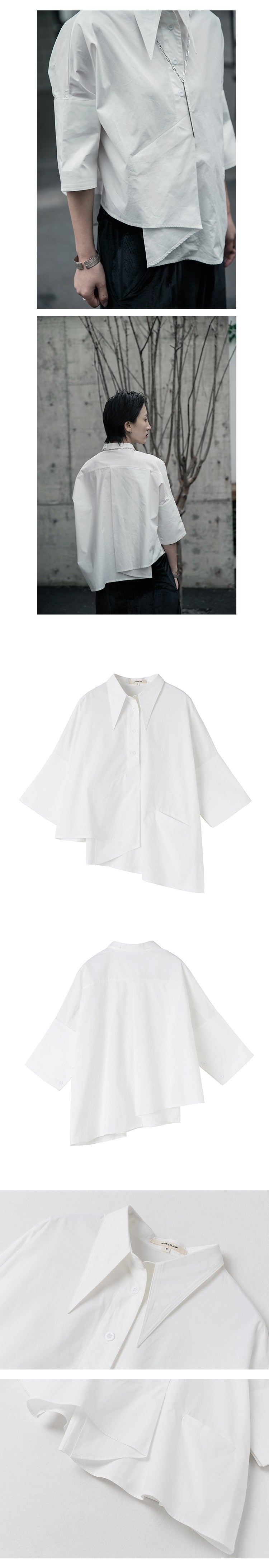 Asymmetry Blouse